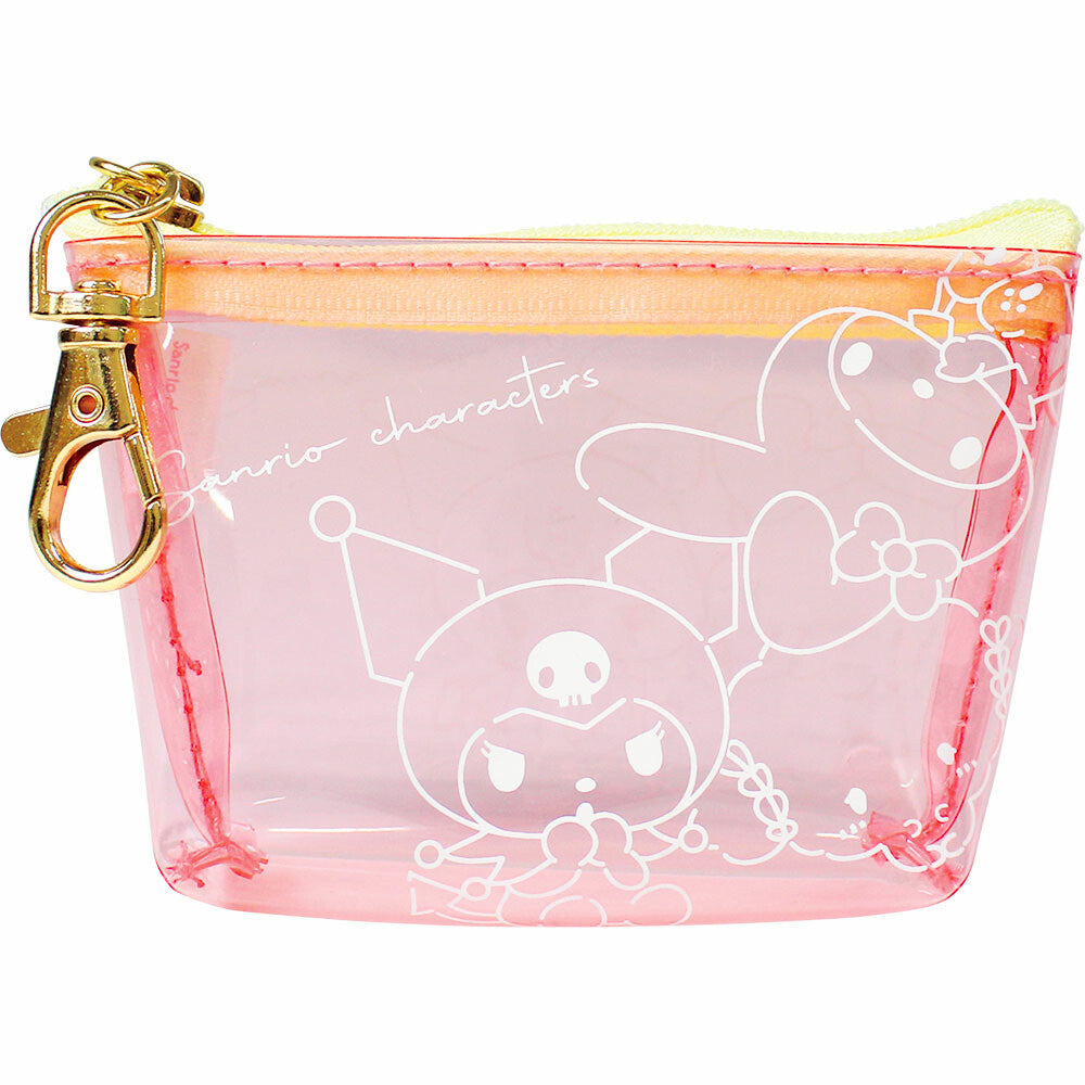 Sanrio characters Transparent pouch