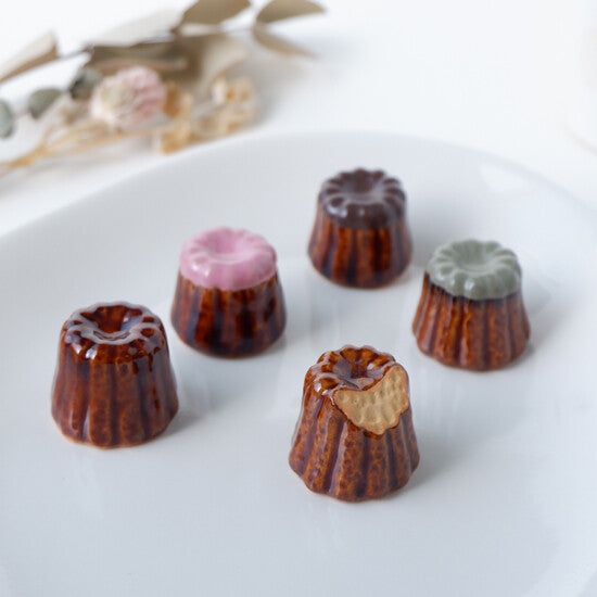 Spisepindeholder Canelé chokolade