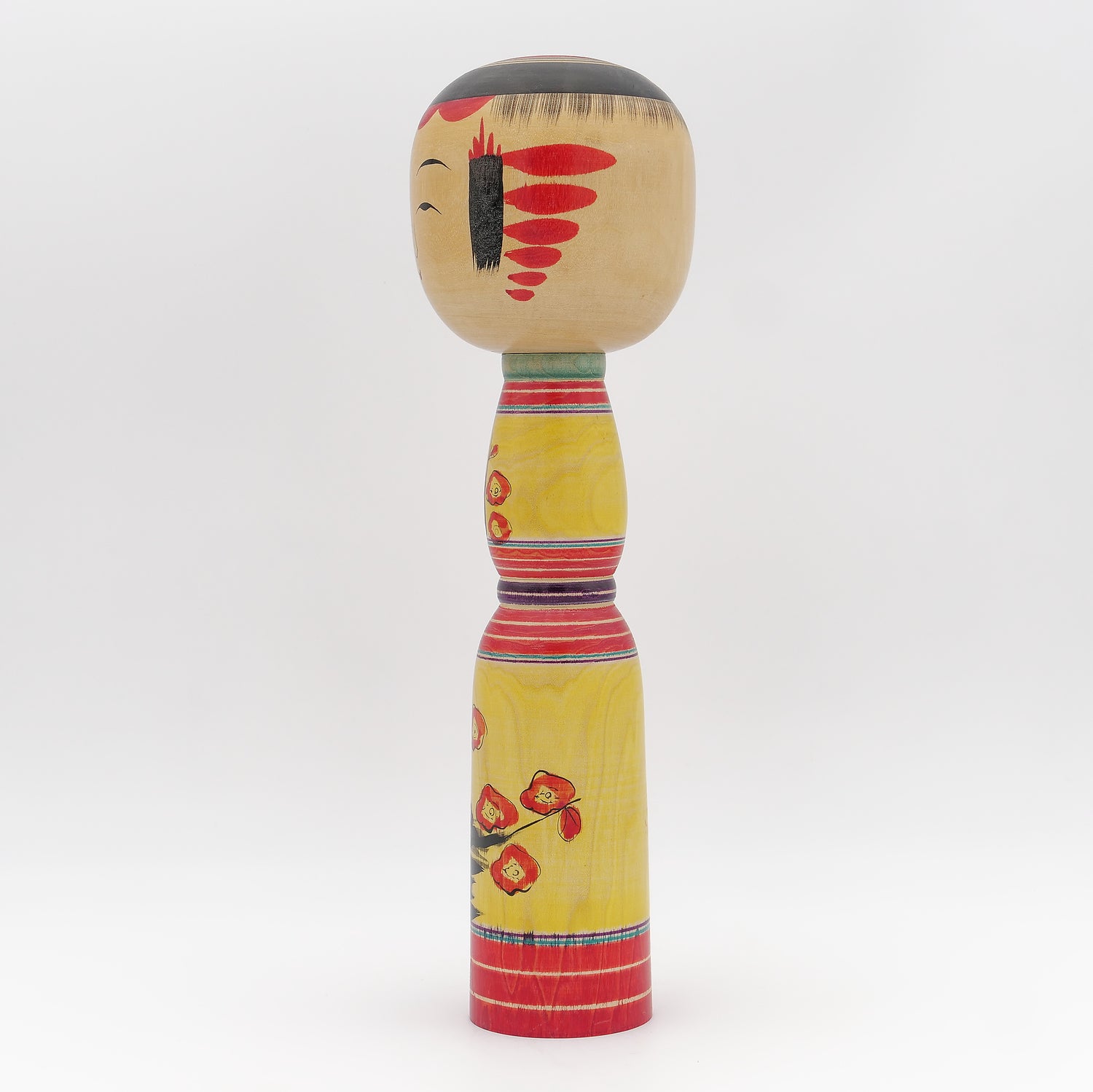 Stor Yajiro Kokeshi af Katsushi Ogura- Nr. 6