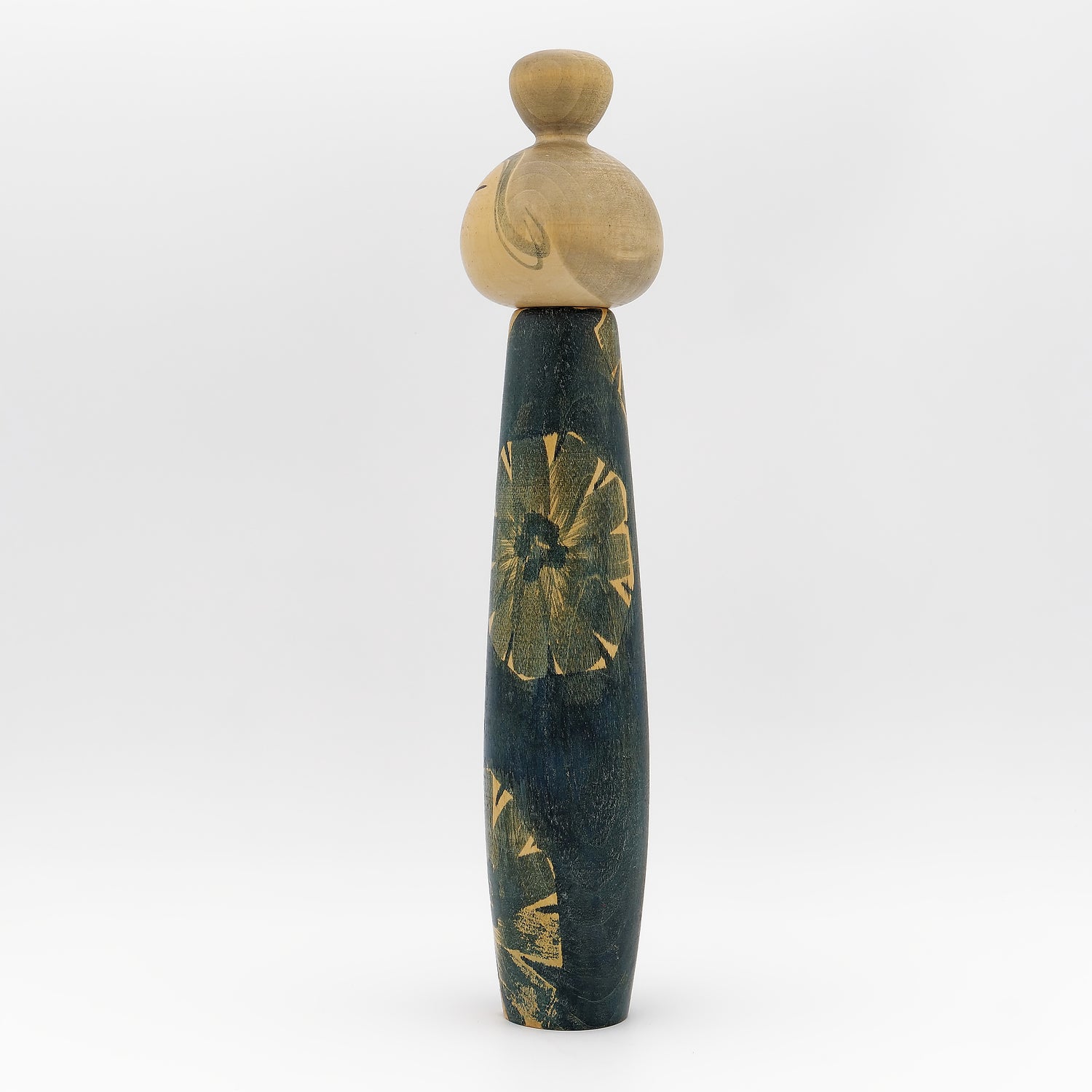 Stor Kreativ Kokeshi af Issetsu Kuribayashi - Nr. 10