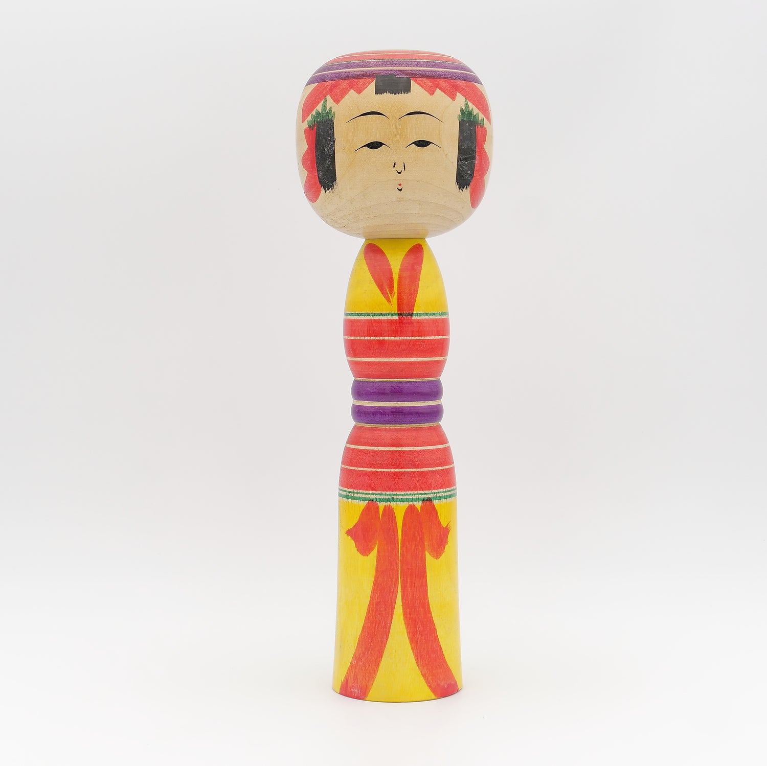 Stor Yajiro Kokeshi af Yoshinori Niiyama- Nr. 11
