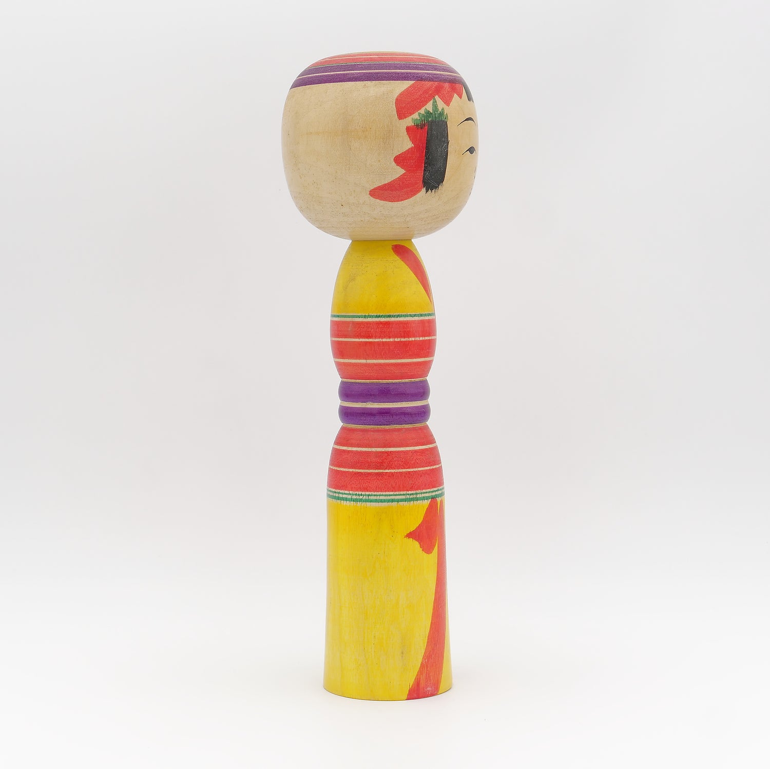 Stor Yajiro Kokeshi af Yoshinori Niiyama- Nr. 11