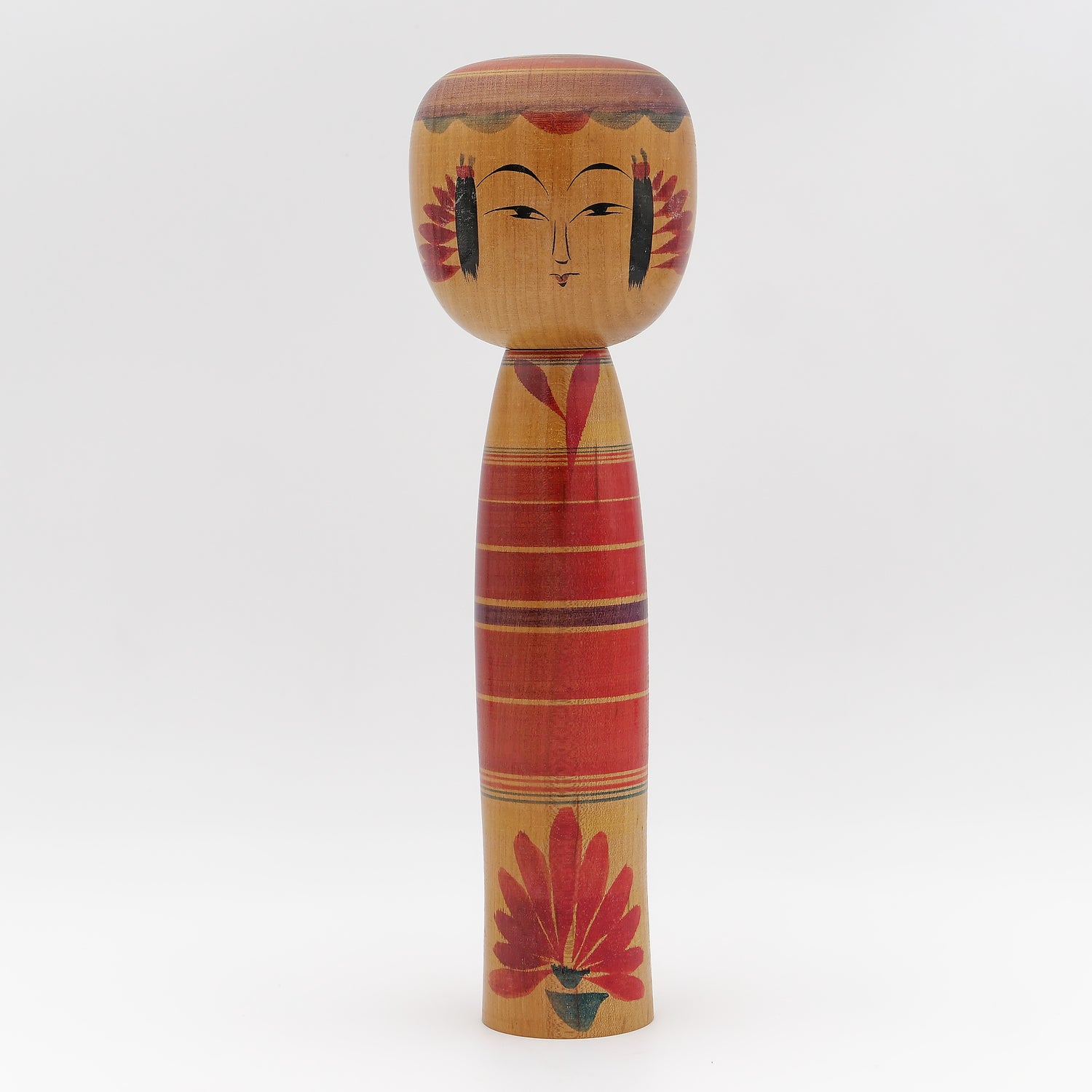 Mellem Yajiro Kokeshi af Yoshiaki Sato - Nr. 19