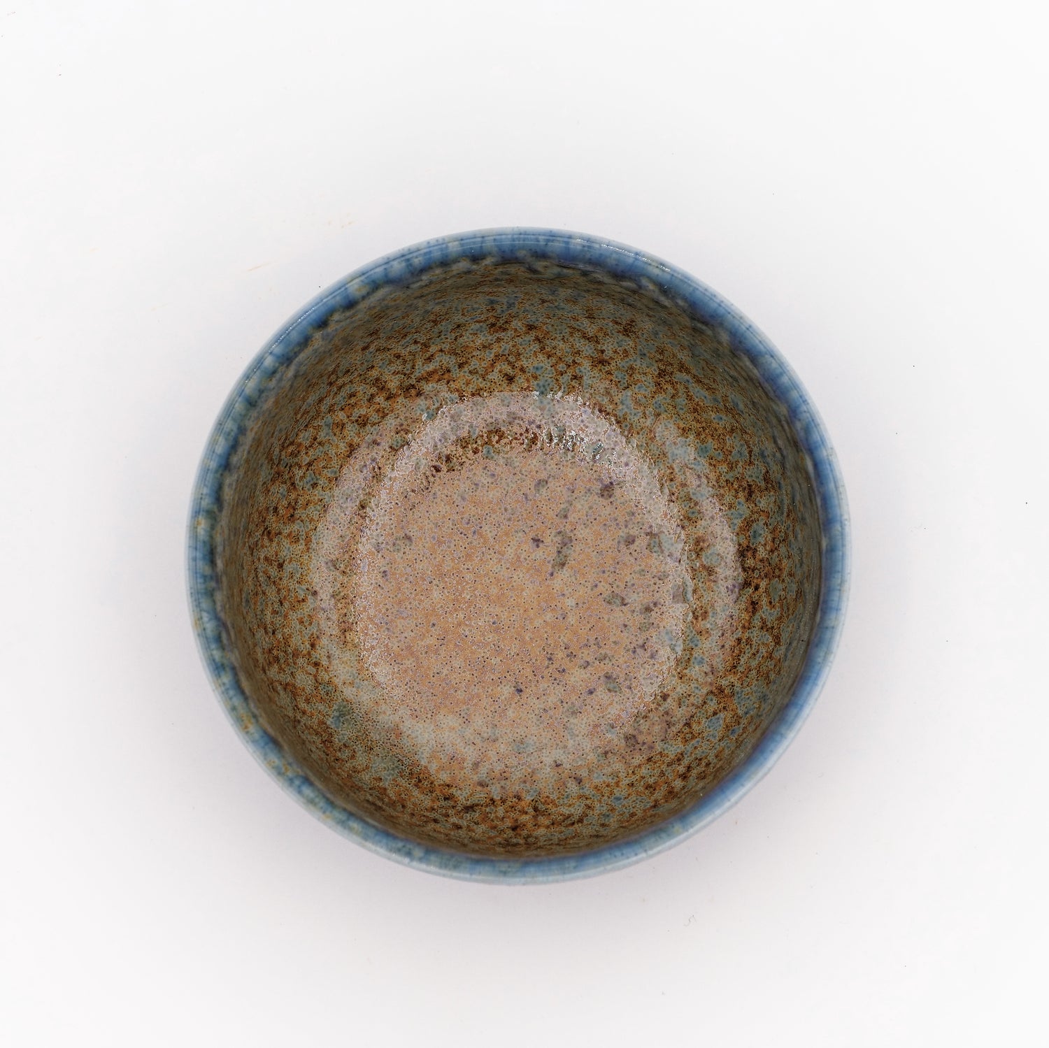 Donburi skål Blå/brun (12,7x7cm)