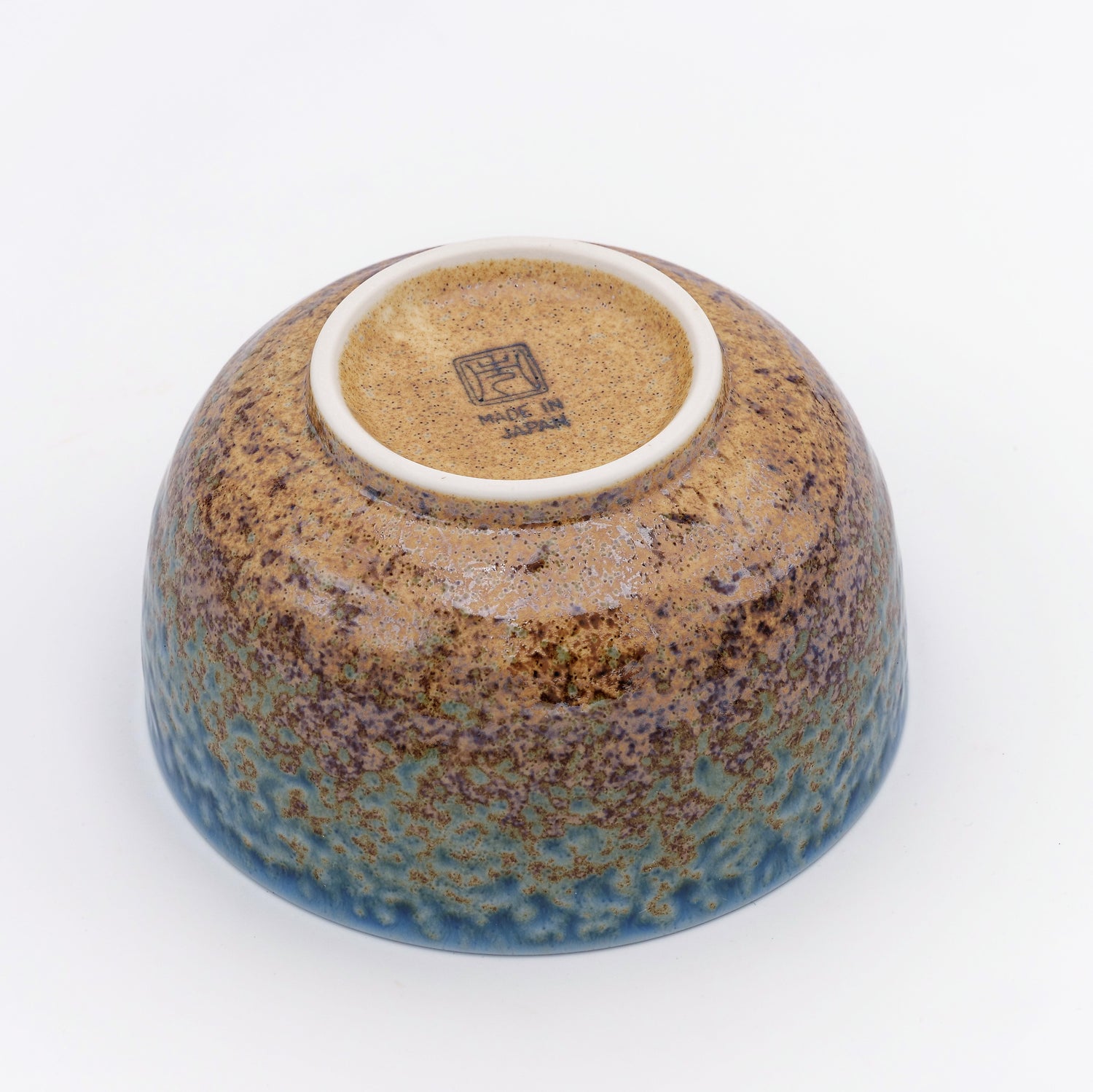 Donburi skål Blå/brun (12,7x7cm)