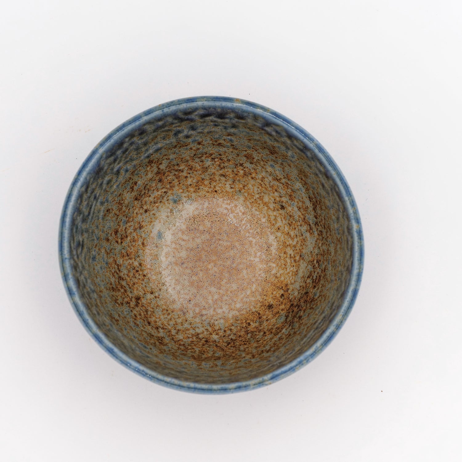 Donburi skål Blå/brun (13,3x8,2cm)