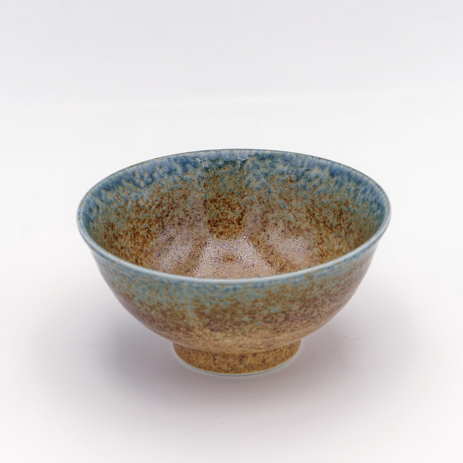 Donburi skål Blå/brun (15,7x7,8cm)