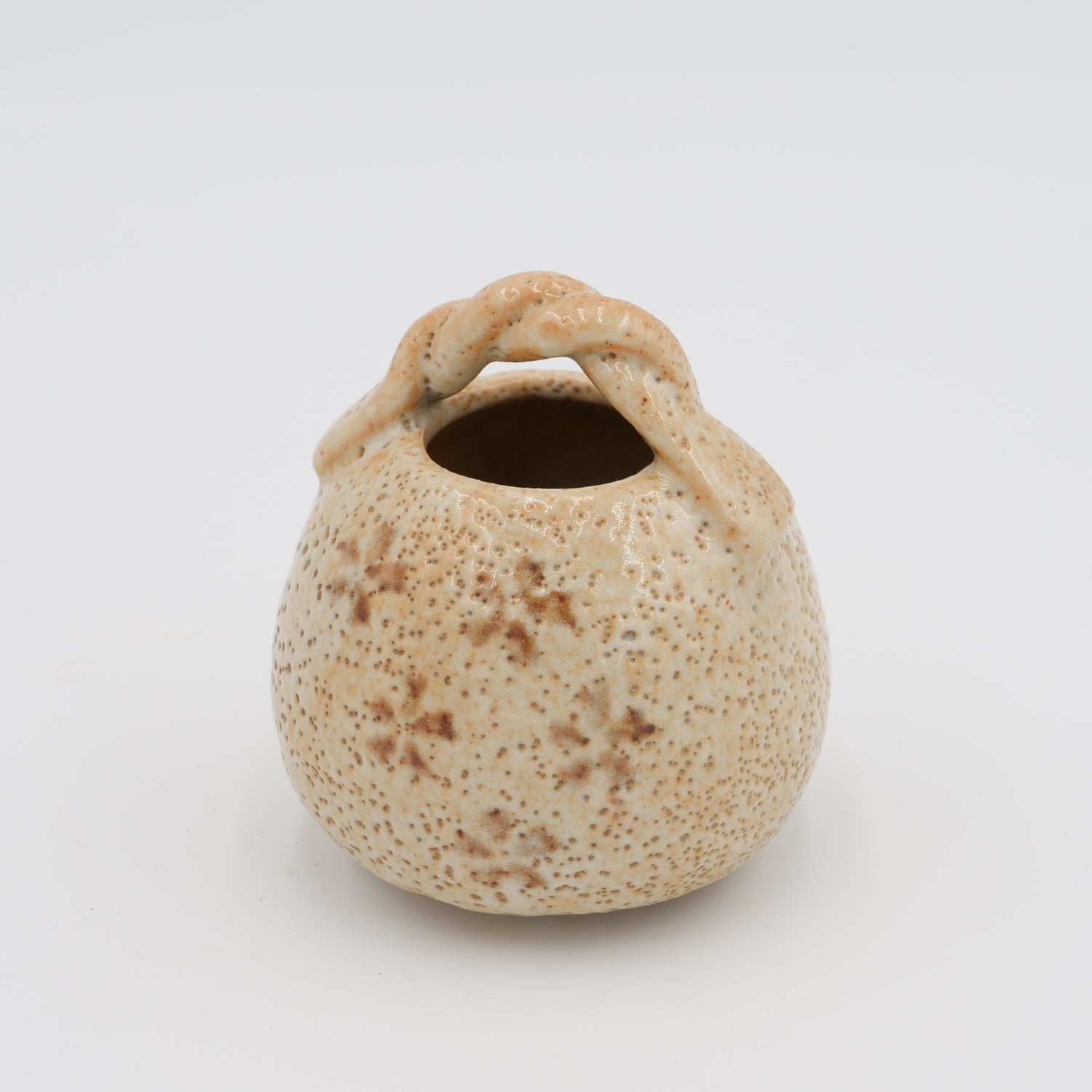 Lille vase med blomstermotiv