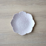 Blomsterformet tallerken Lyserød 16cm