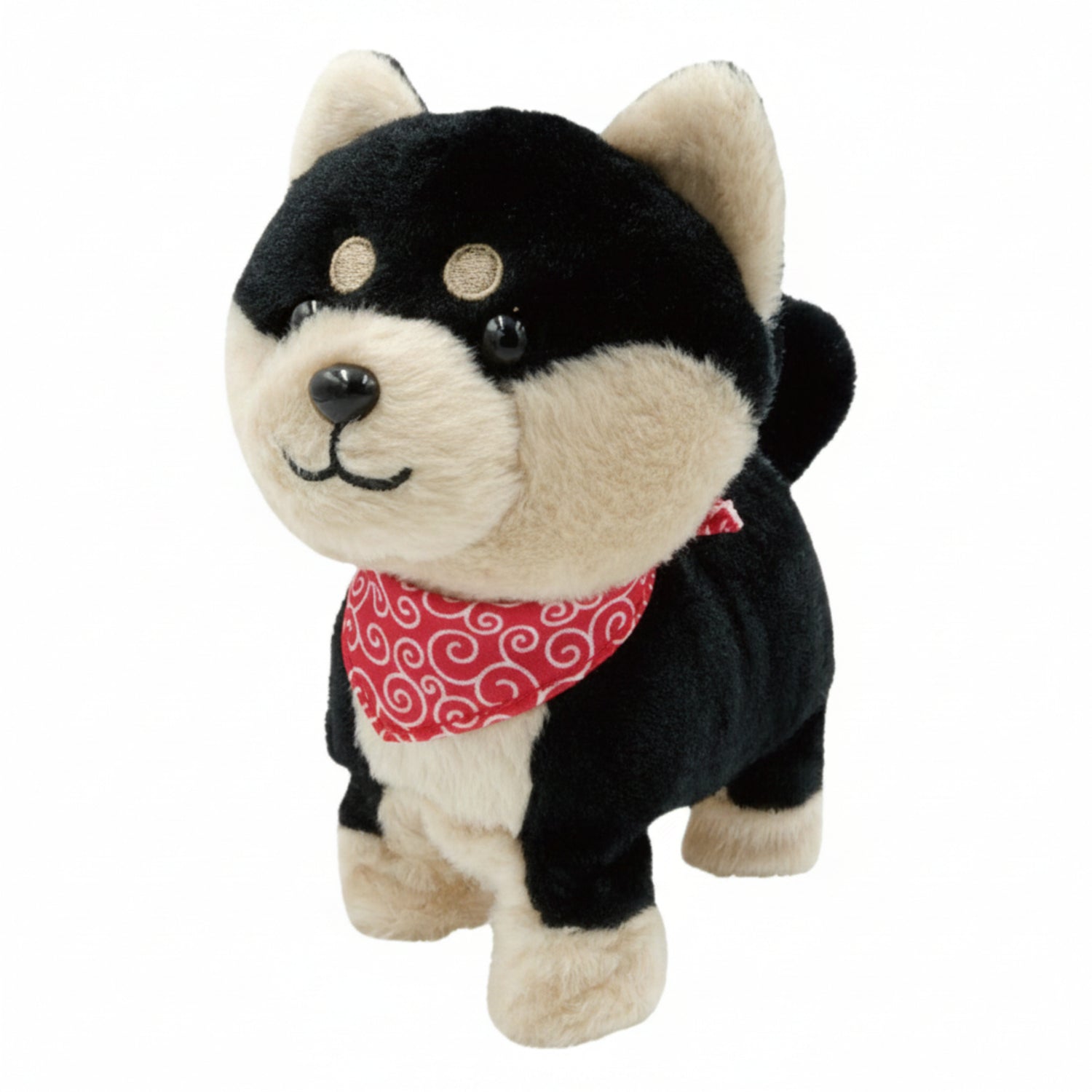 Sort Shiba-inu Bamse
