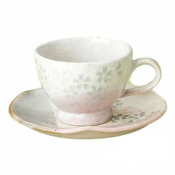 Kop med underkop Sakura motiv