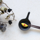 Spisepindeholder Stegepande med omelet