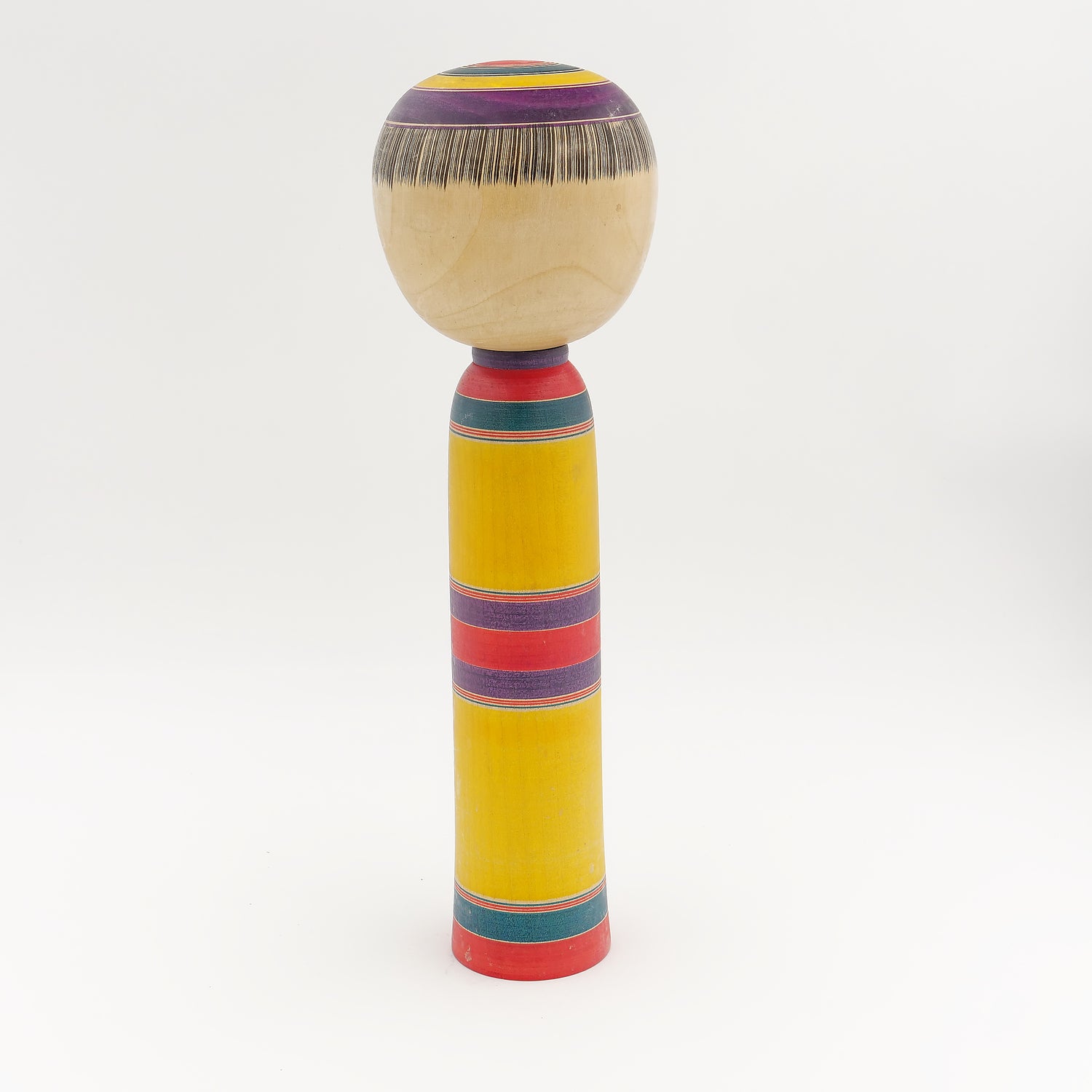 Stor Yajiro Kokeshi af Minao Sato - Nr. 1