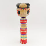 Stor Yajiro Kokeshi af Manabu Niiyama - Nr. 3