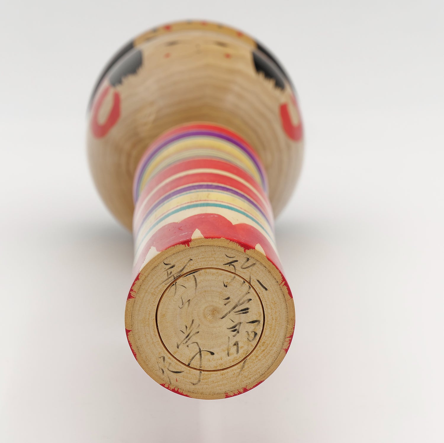 Stor Yajiro Kokeshi af Manabu Niiyama - Nr. 3