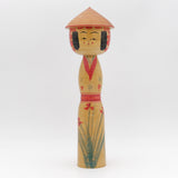 Stor Yajiro Kokeshi af Hisashi Niiyama - Nr. 5