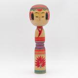 Stor Yajiro Kokeshi af Masao Watanabe- Nr. 7