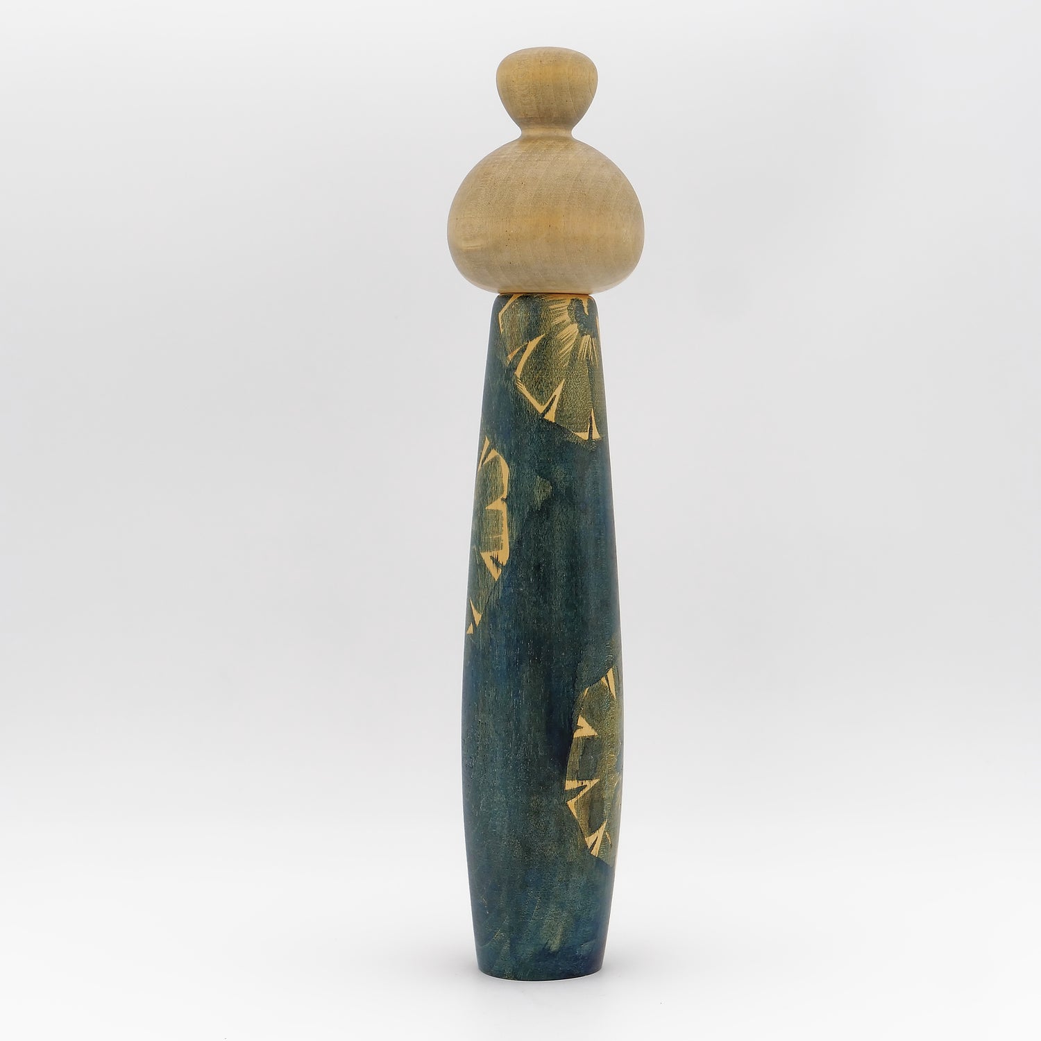 Stor Kreativ Kokeshi af Issetsu Kuribayashi - Nr. 10