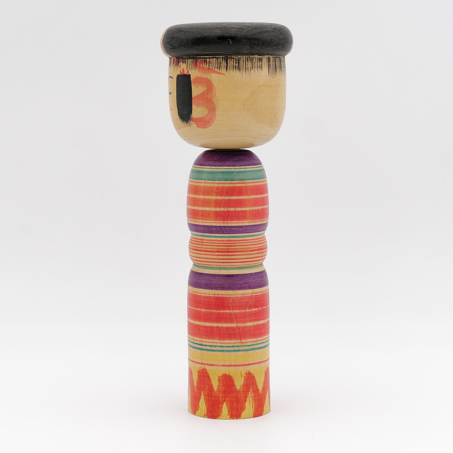 Mellem Yajiro Kokeshi af Manabu Niiyama  - Nr. 14