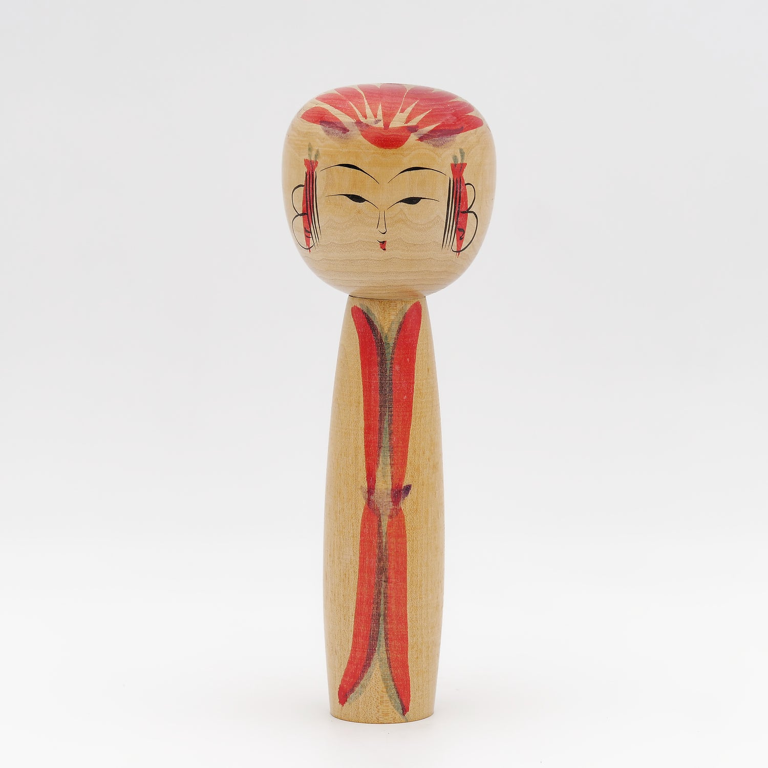 Lille Yajiro Kokeshi af Yoshiaki Sato - Nr. 25