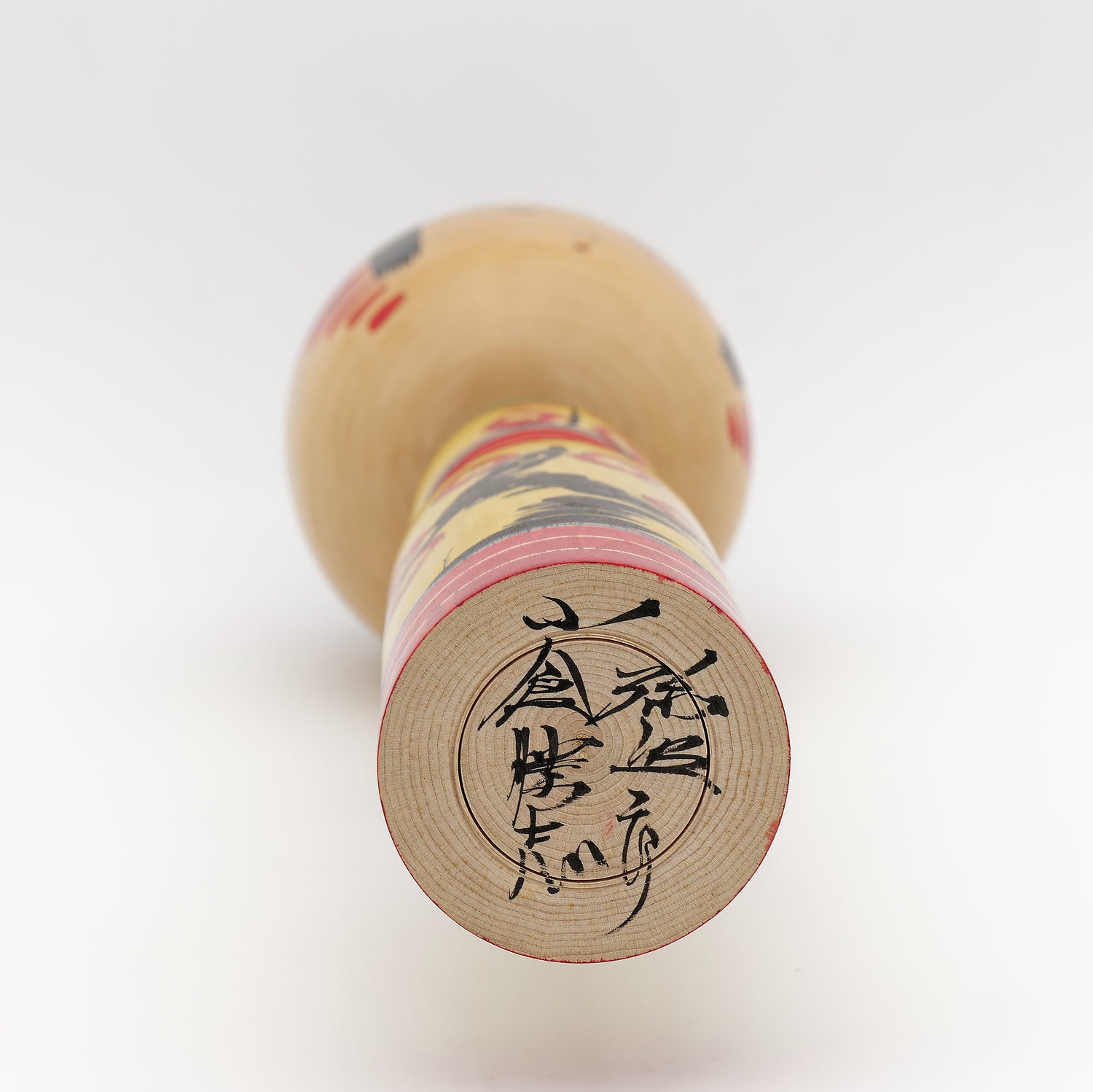 Stor Yajiro Kokeshi af Katsushi Ogura- Nr. 6