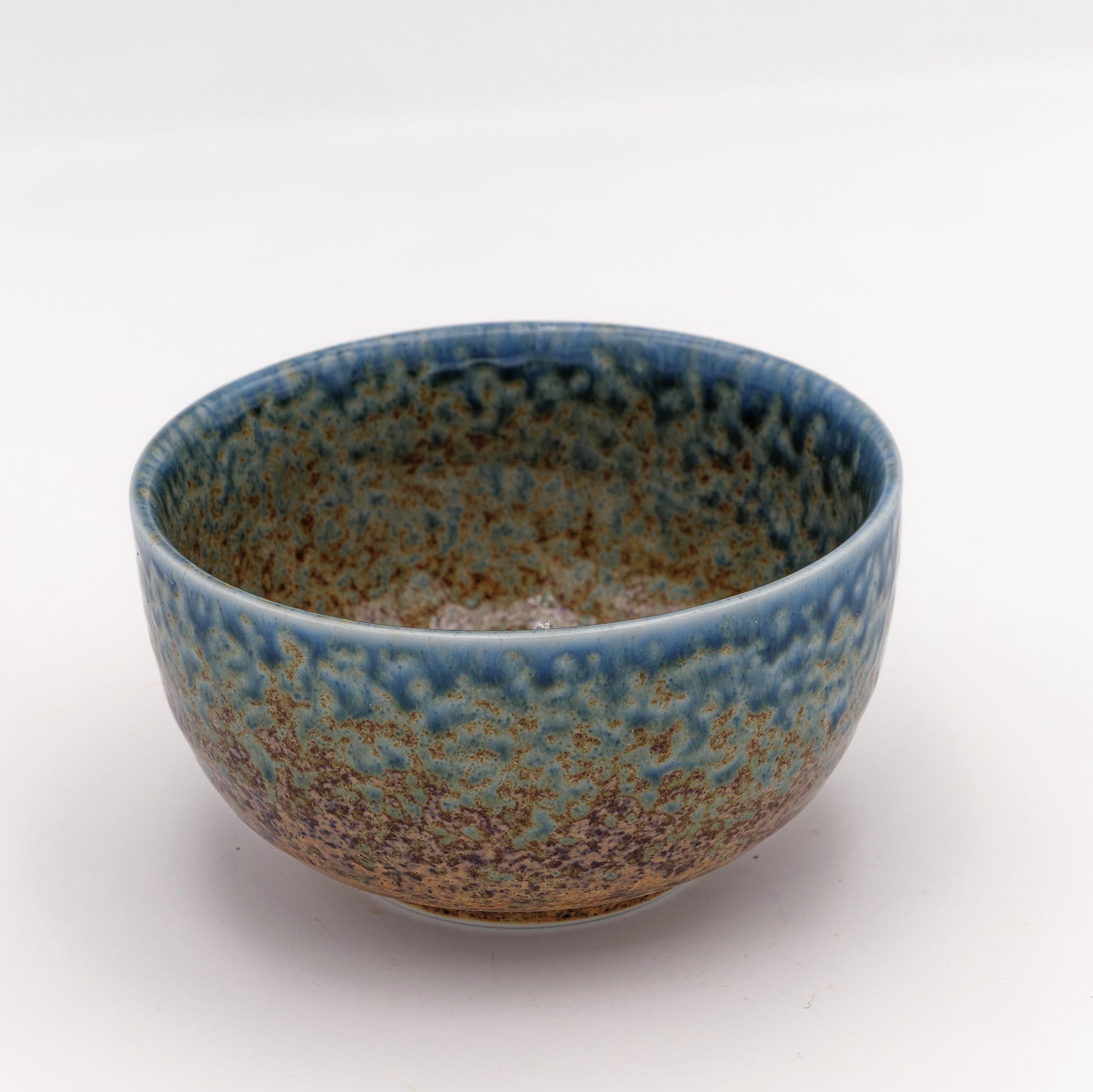 Donburi skål Blå/brun (12,7x7cm)