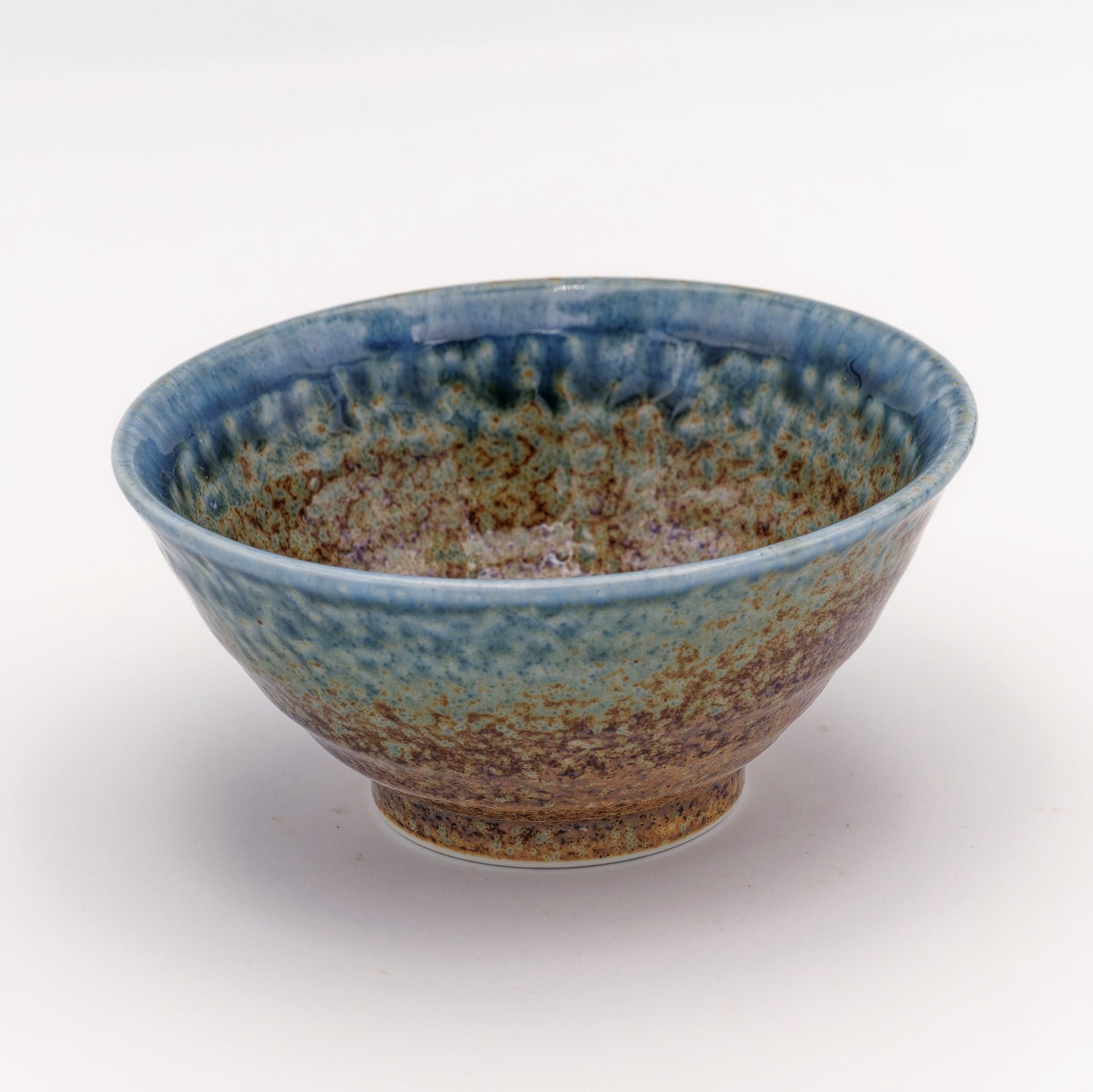 Donburi skål Blå/brun (13,3x6,2cm)
