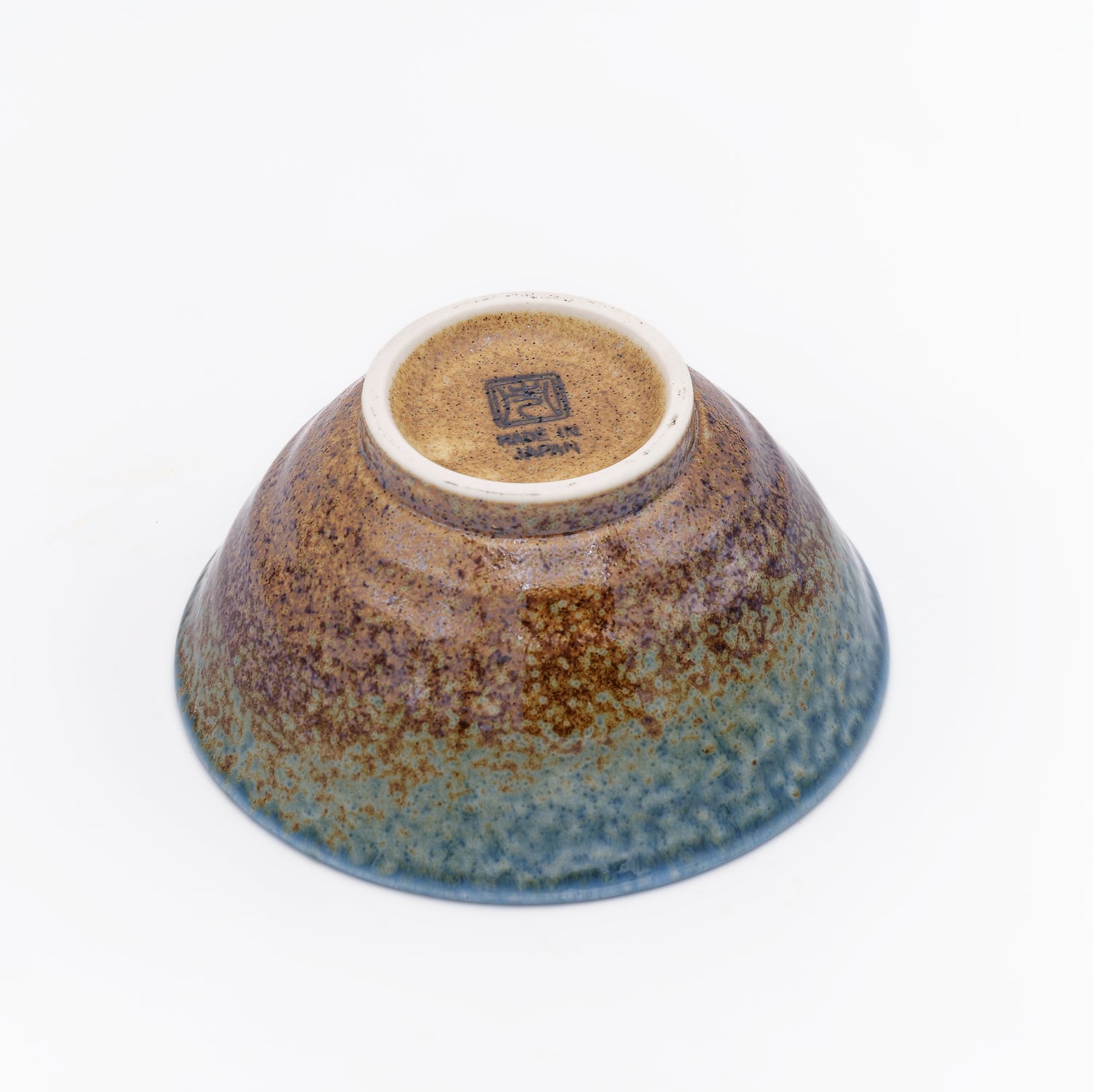 Donburi skål Blå/brun (13,3x6,2cm)
