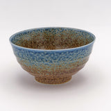 Stor donburi skål Blå/brun (16,8x8,8cm)